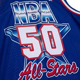 Men's David Robinson Western Conference All-Star San Antonio Spurs Mitchell & Ness Hardwood Classics Blue 1992 Swingman Jersey