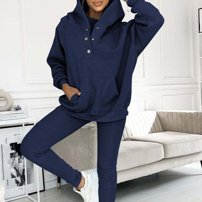 ⏳Time-limited Special £32.99⏰Hooded Casual and Comfortable Sweatshirt Suit