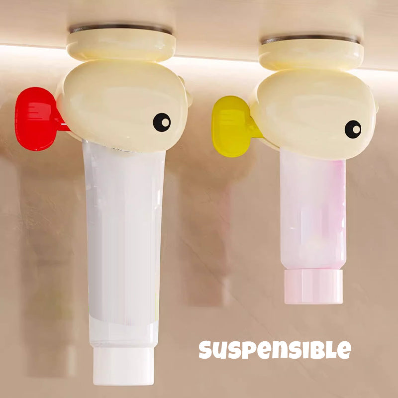 Adorable Goldfish Suction Cup Toothpaste Squeezer