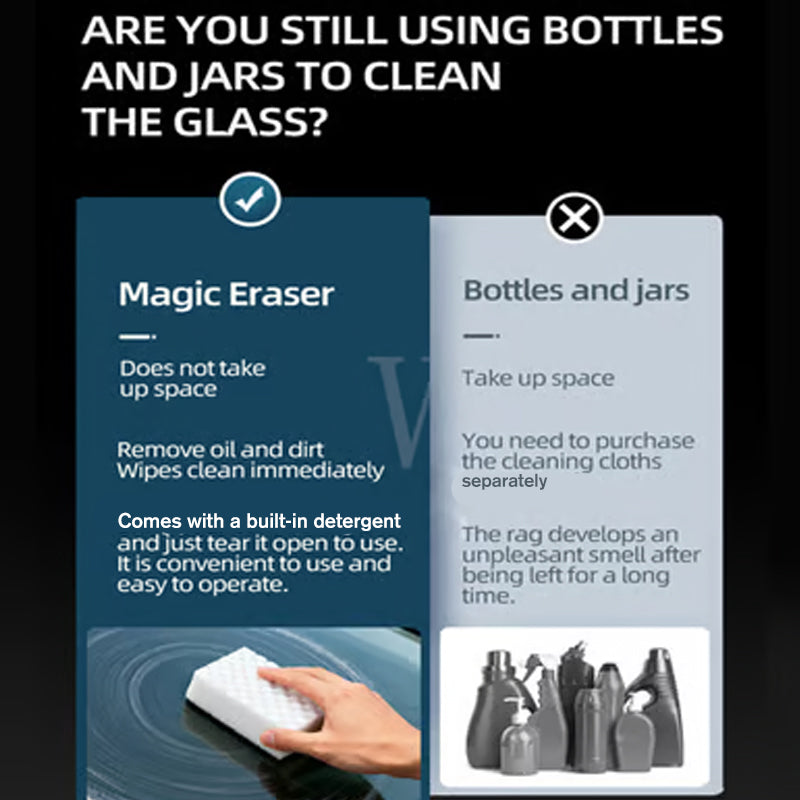 Car Glass Film Magic Cleaning Sponge