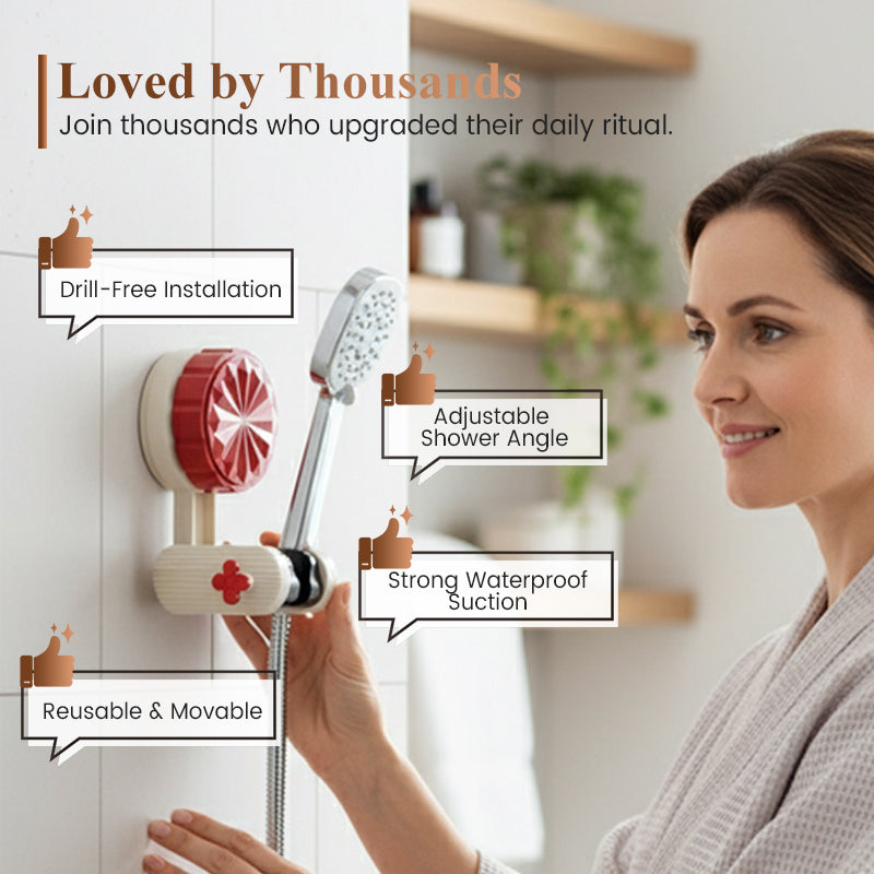 🖤Black Friday Big Sale 49% OFF🔥Drill-Free Wall Mount Shower Wand Holder