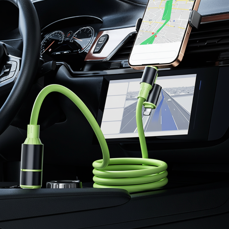 4-in-1 Universal 240W Fast-Charging Cable