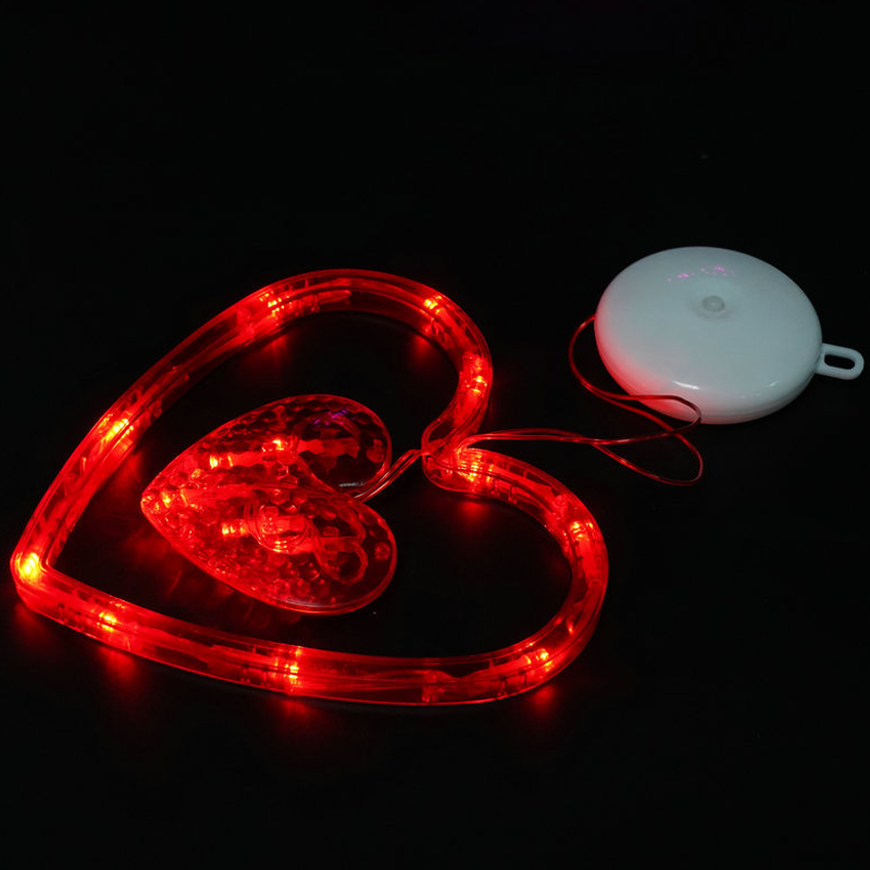 3PCS Valentine's Day Window Light Decoration with Timer