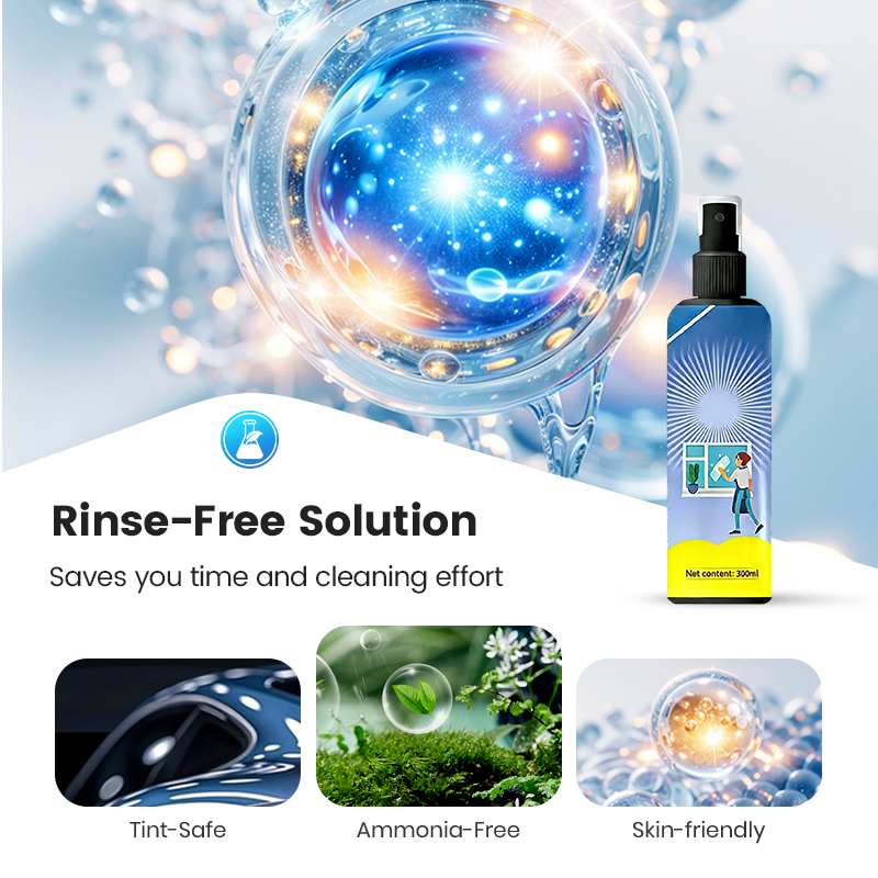 Multi-Functional Powerful Glass Cleaner Spray