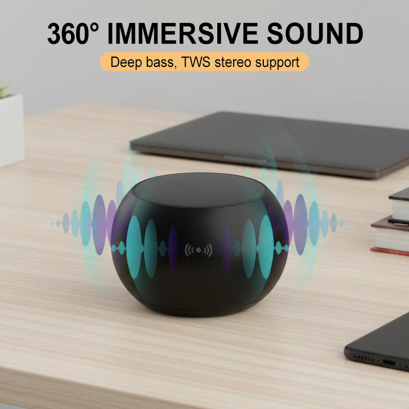 🎵 50% OFF NOW! 🔊 Bluetooth Mini Speaker with Bass – Compact Design, Powerful Sound & Wireless 📱