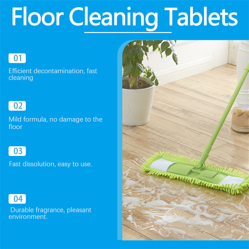 Effervescent Floor Cleaning Tablets