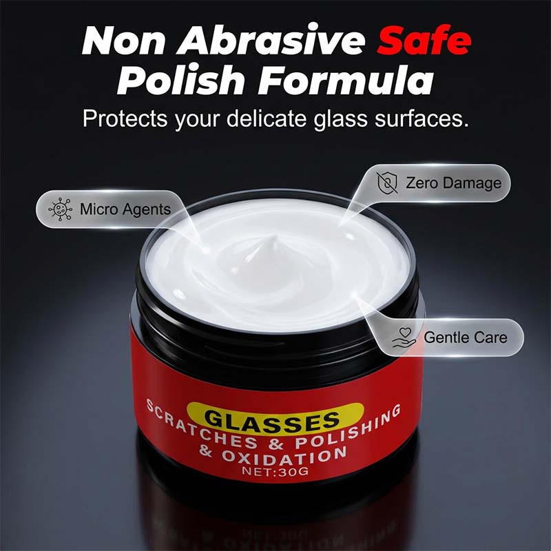 🏆 Last Day Special Price £9.77 ! 🔥Buy 2 Get 1 Free🎁New Hot Selling🤖🔧Glass Scratch Polishing & Repair Compound