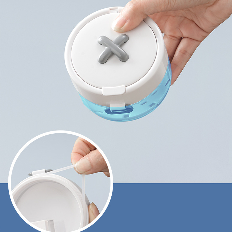 All-in-One Storage Case for Braces and Retainers – Leak-Proof Cleaning Case with Mirror, Brush, and Strainer Basket
