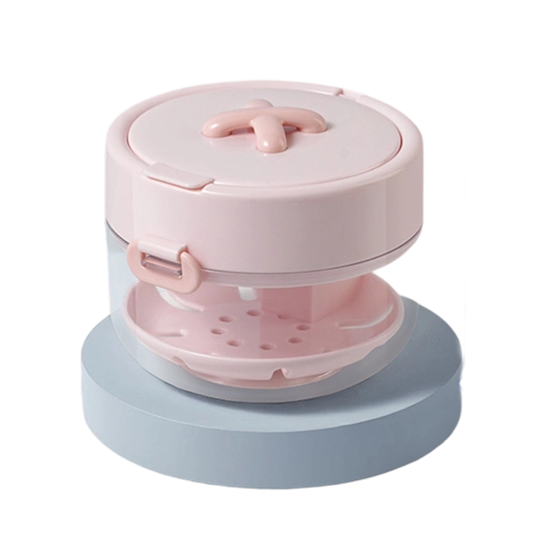 All-in-One Storage Case for Braces and Retainers – Leak-Proof Cleaning Case with Mirror, Brush, and Strainer Basket