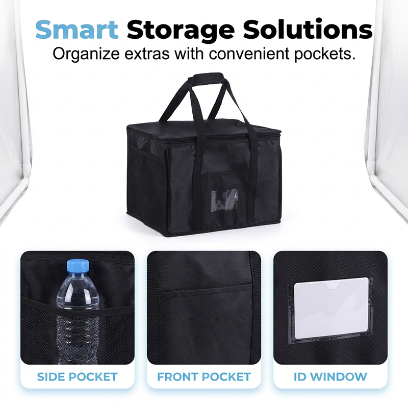 3-Layer Insulated Cooler Bag 🧊🛒 – Leakproof, Large Capacity, Heavy-Duty Carry Handles