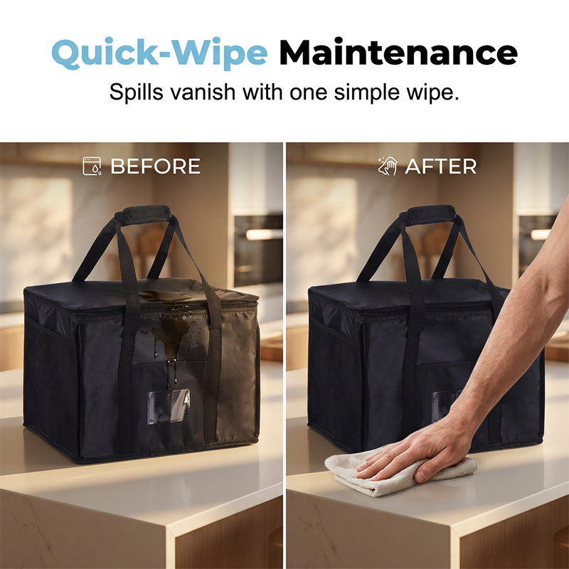 3-Layer Insulated Cooler Bag 🧊🛒 – Leakproof, Large Capacity, Heavy-Duty Carry Handles