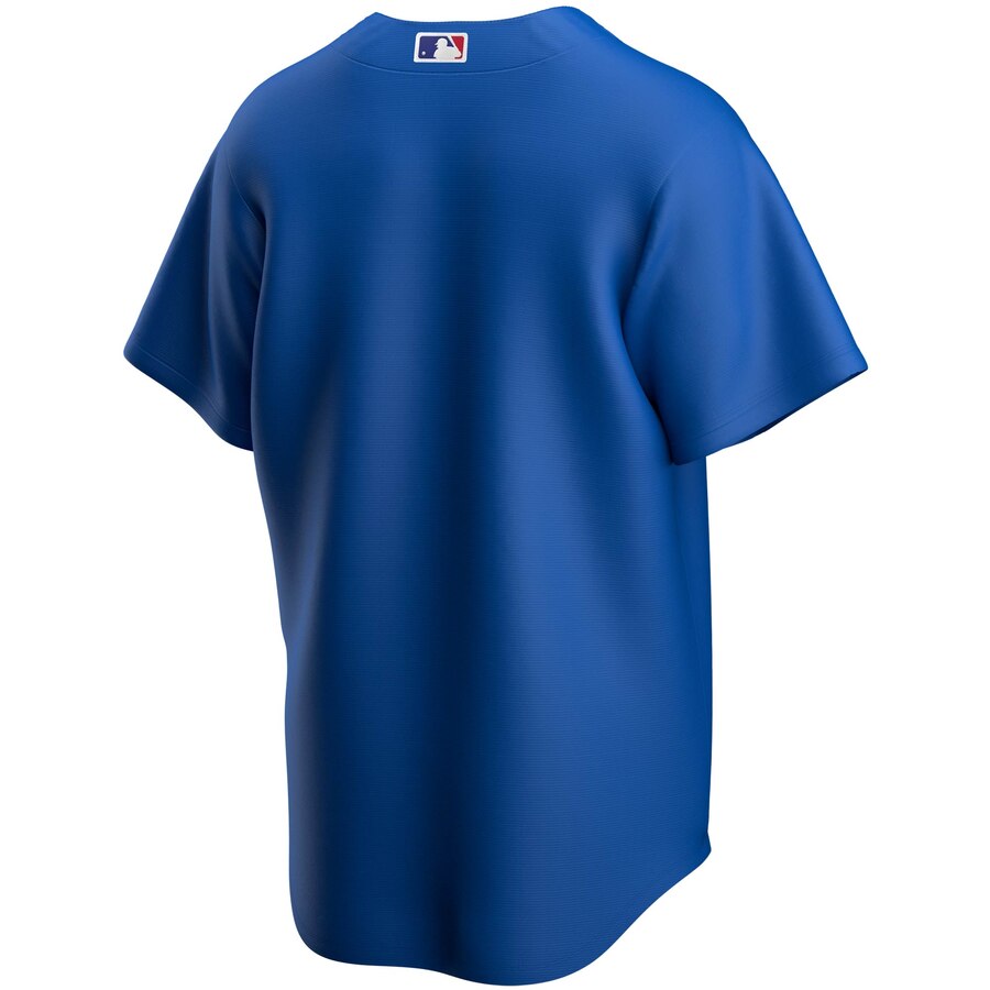 NIKE Men's Chicago Cubs Royal Blue Alternate Replica Blank Jersey