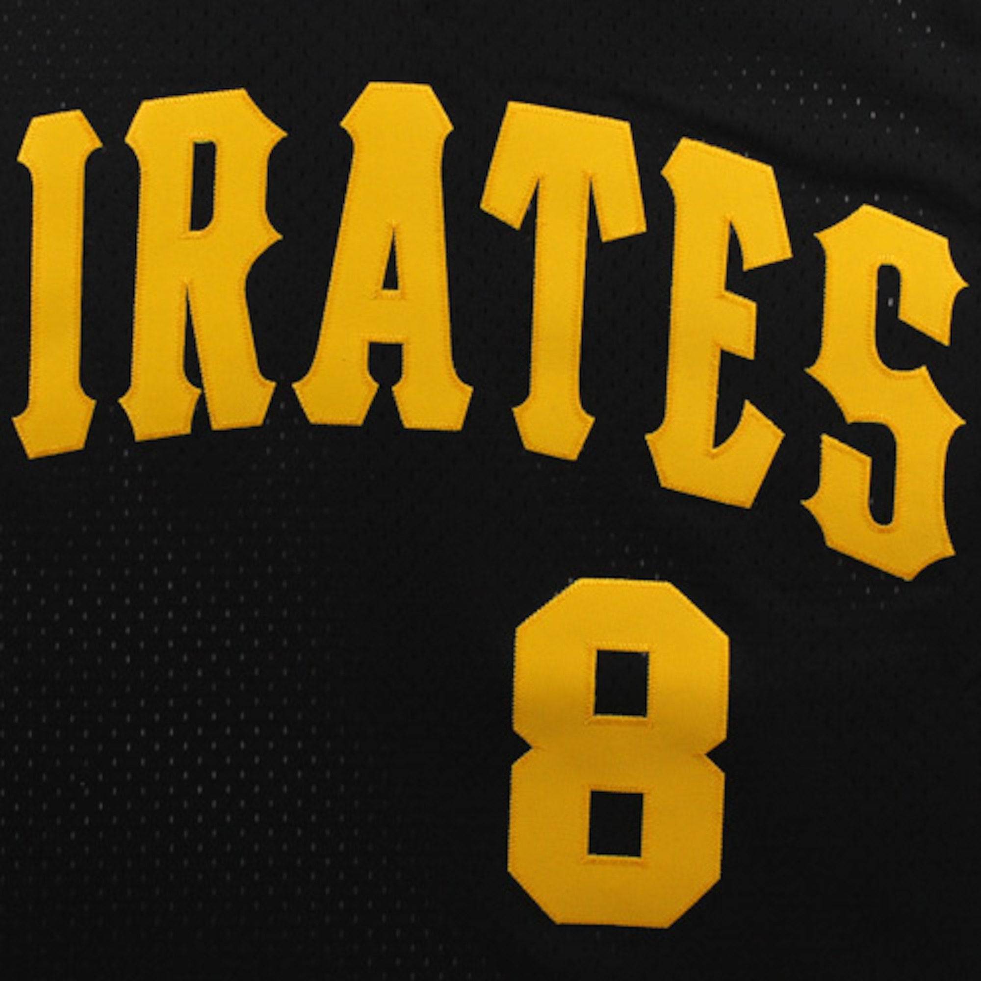 Men's Pittsburgh Pirates Willie Stargell Mitchell & Ness Black 1982 Authentic Cooperstown Collection Mesh Batting Practice Jersey