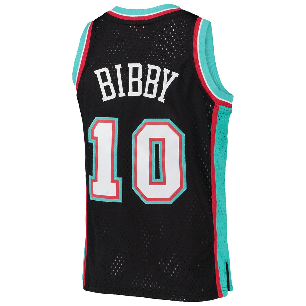Youth Vancouver Grizzlies Mike Bibby Mitchell & Ness Black 2000-01 Hardwood Classics Swingman Jersey