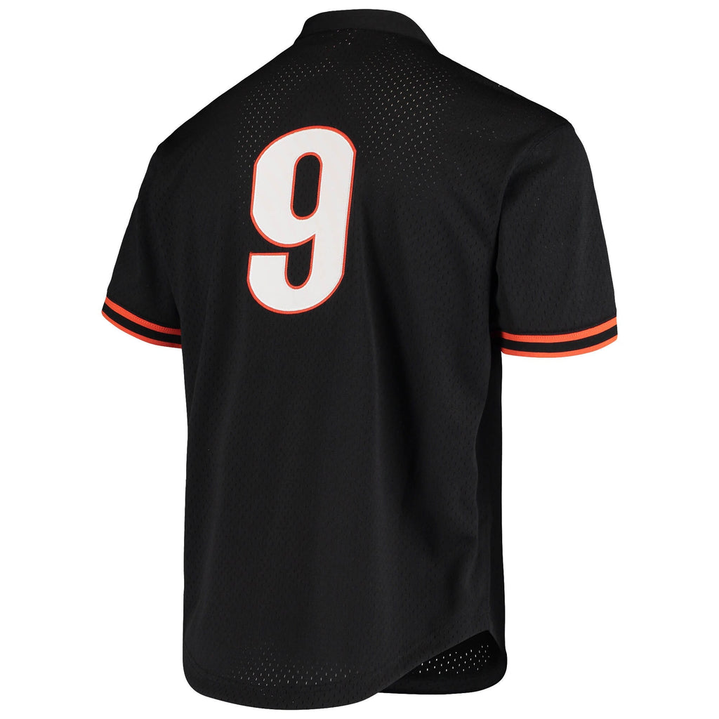 Men's San Francisco Giants Matt Williams Mitchell & Ness Black Cooperstown Collection Mesh Batting Practice Jersey
