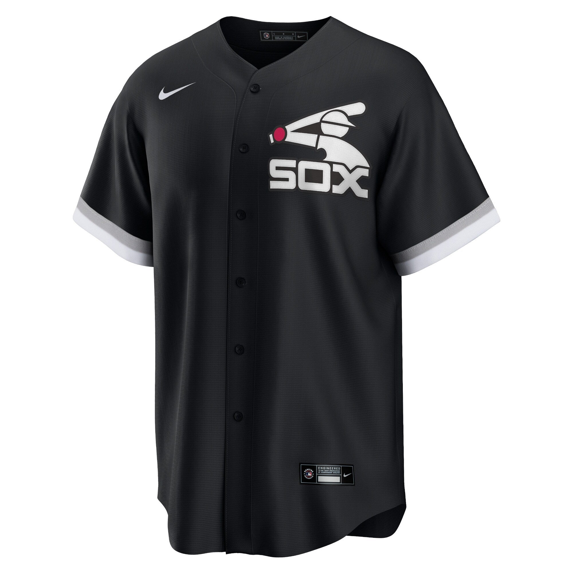 Men's Chicago White Sox Nike Batterman Replica Team Jersey - Black