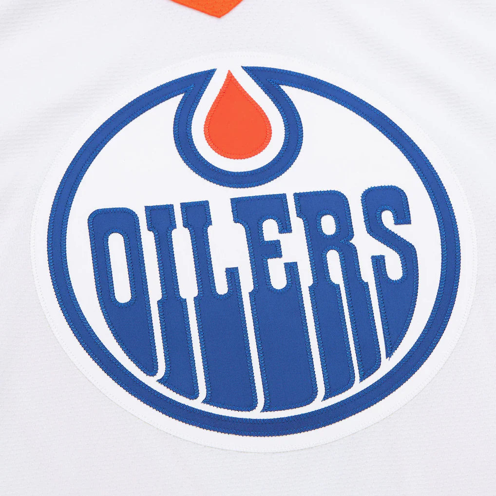 Men's Wayne Gretzky Edmonton Oilers 1986-87 White Power Play Player Jersey