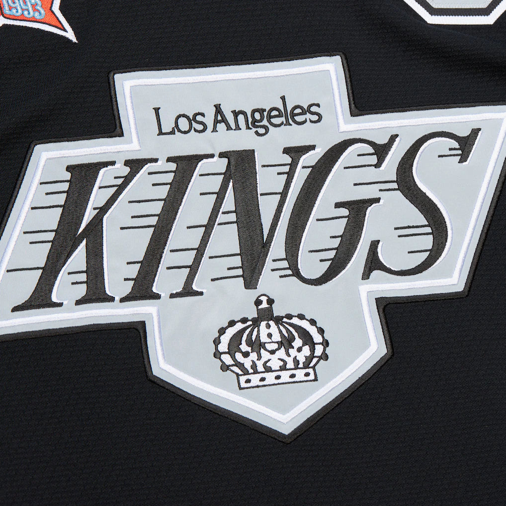 Men's Wayne Gretzky Los Angeles Kings 1992-93 Black Power Play Player Jersey