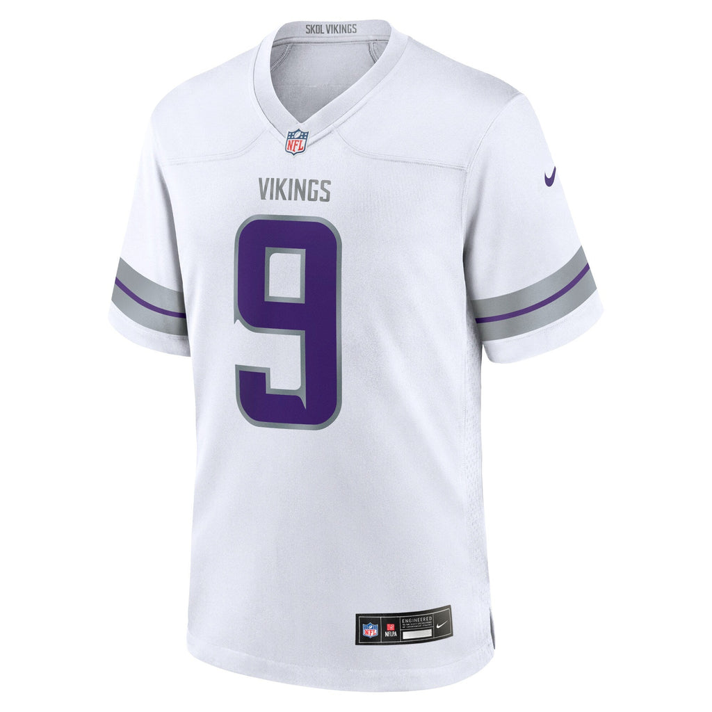 Youth Minnesota Vikings JJ McCarthy Nike White Alternate Game Player Jersey